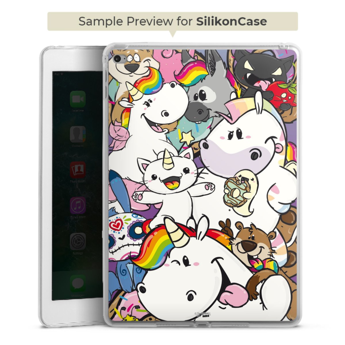 Tablet Silikon Case transparent