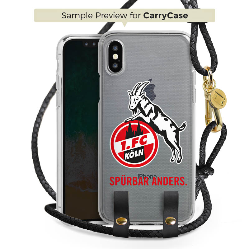 Carry Case Transparent schwarz/gold