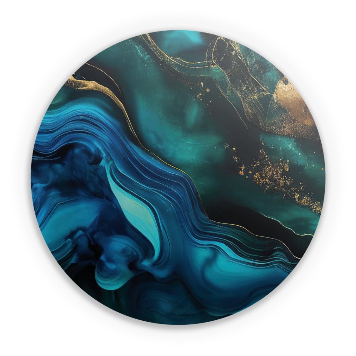Blaugoldene Tinte