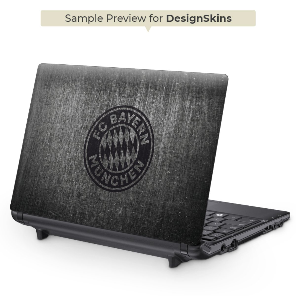 Metalllook FCB Logo einfarbig