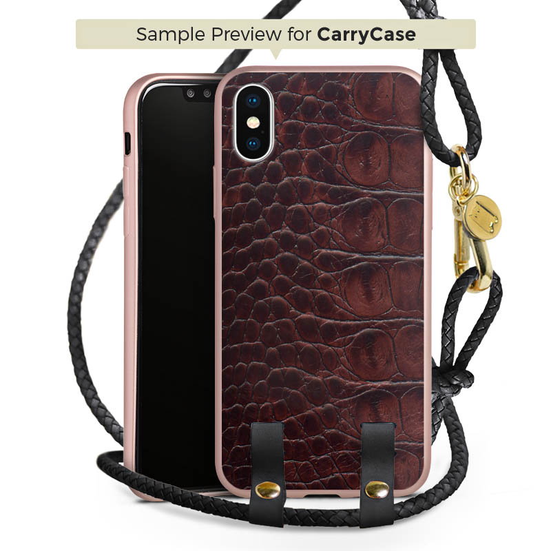 Carry Case Rosé Gold schwarz/gold