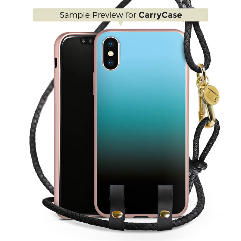 Carry Case Rosé Gold schwarz/gold