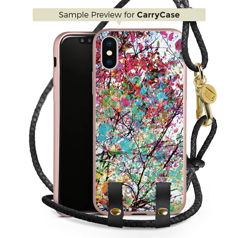 Carry Case Rosé Gold schwarz/gold