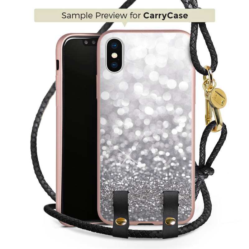 Carry Case Rosé Gold schwarz/gold
