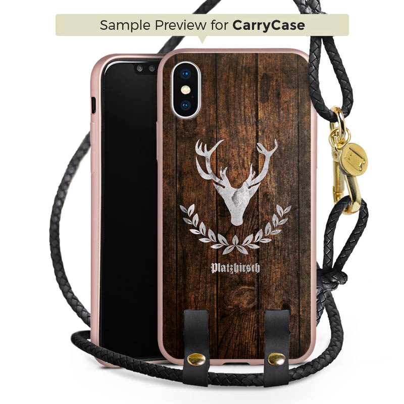 Carry Case Rosé Gold schwarz/gold