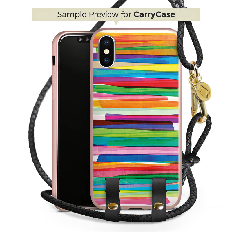 Carry Case Rosé Gold schwarz/gold