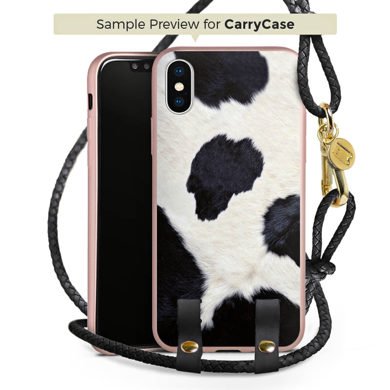 Carry Case Rosé Gold schwarz/gold