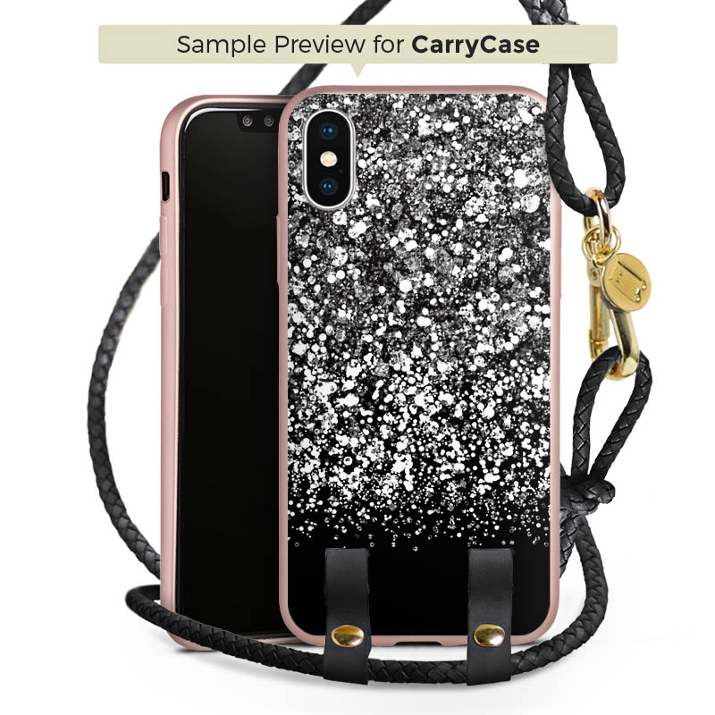 Carry Case Rosé Gold schwarz/gold