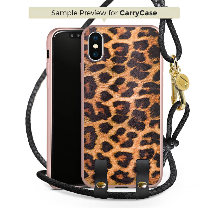 Carry Case Rosé Gold schwarz/gold