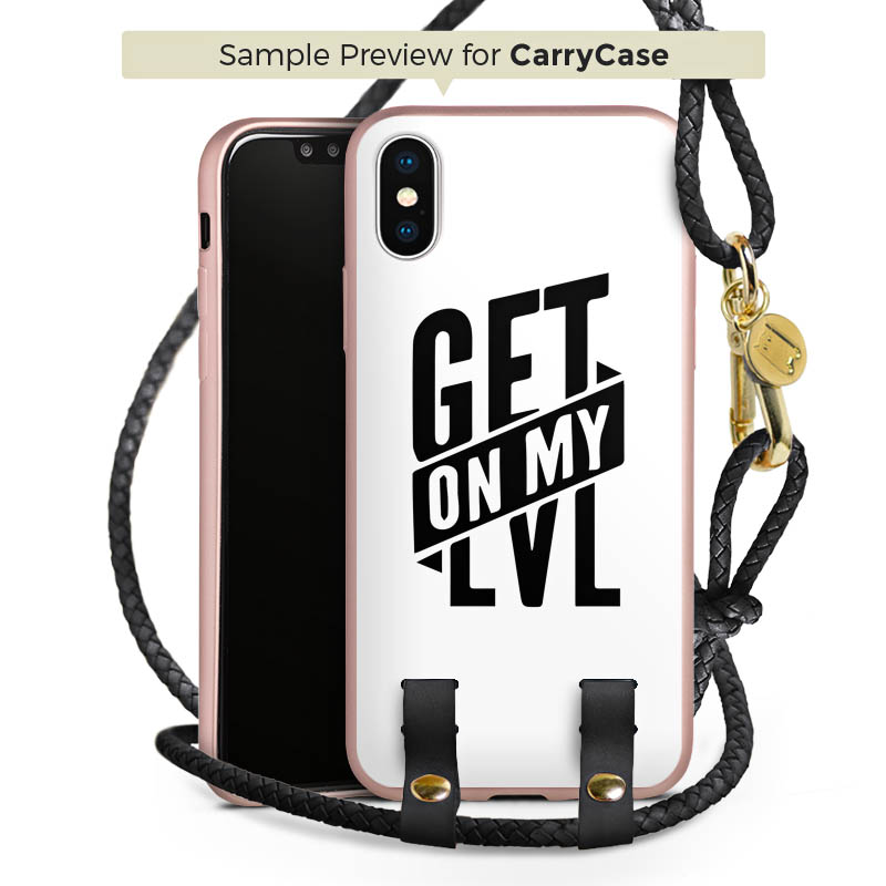 Carry Case Rosé Gold schwarz/gold