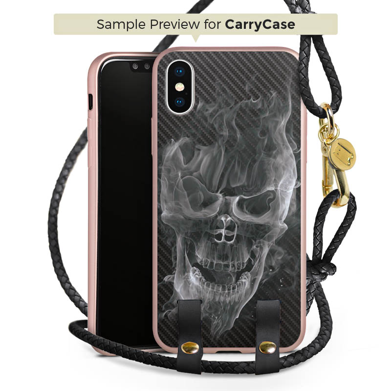 Carry Case Rosé Gold schwarz/gold