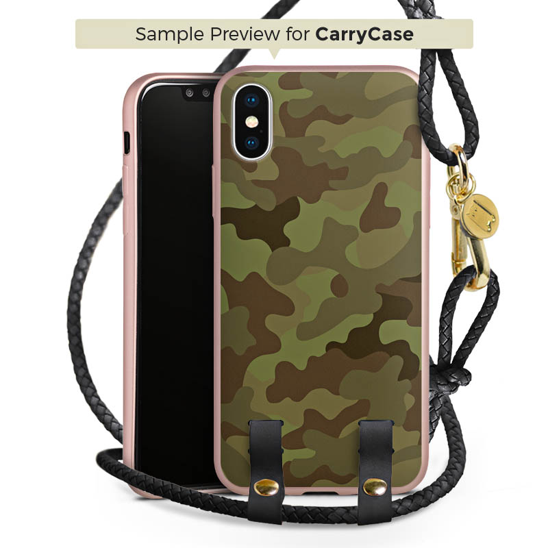 Carry Case Rosé Gold schwarz/gold