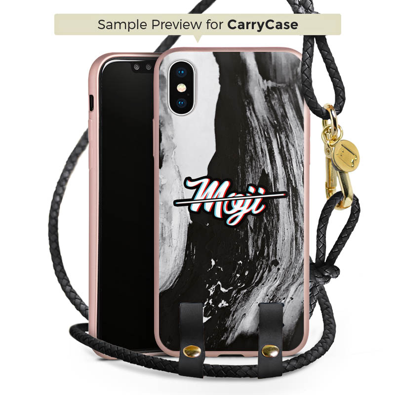 Carry Case Rosé Gold schwarz/gold