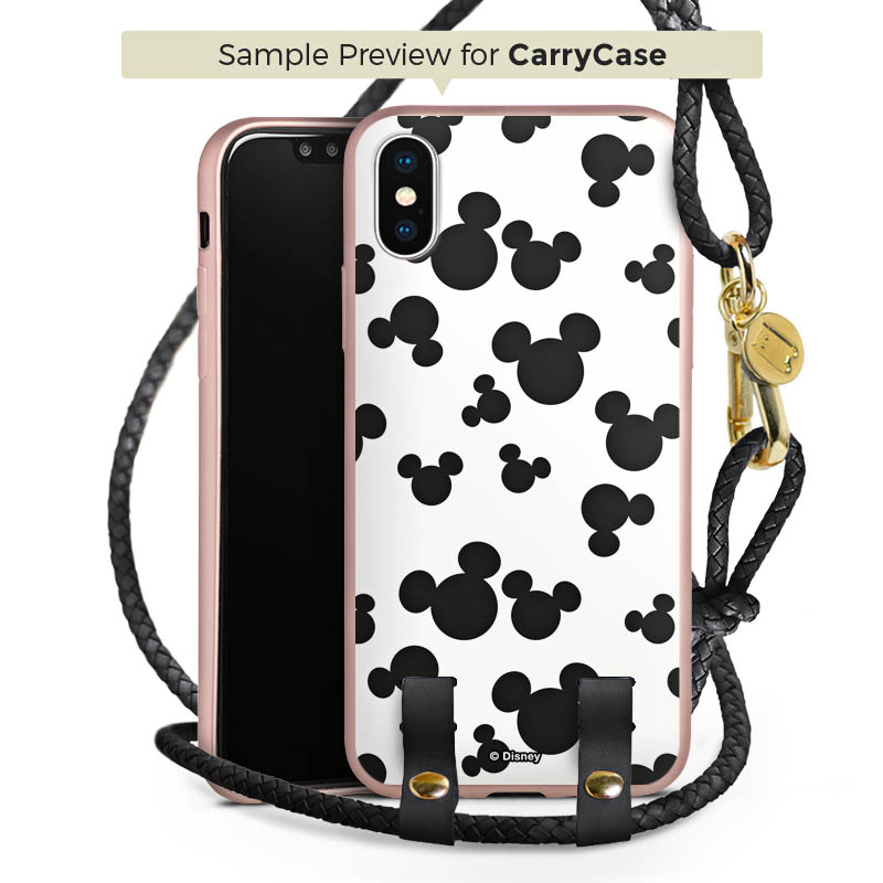 Carry Case Rosé Gold schwarz/gold