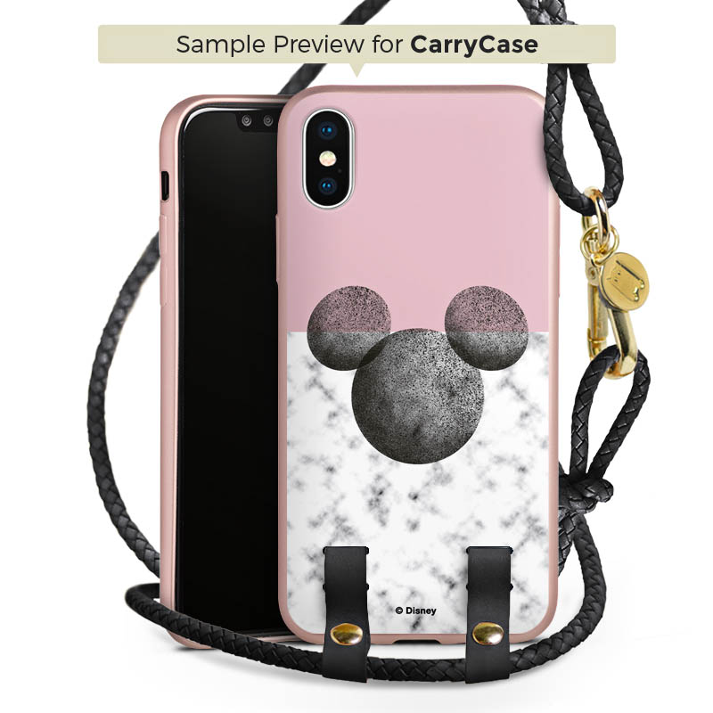 Carry Case Rosé Gold schwarz/gold