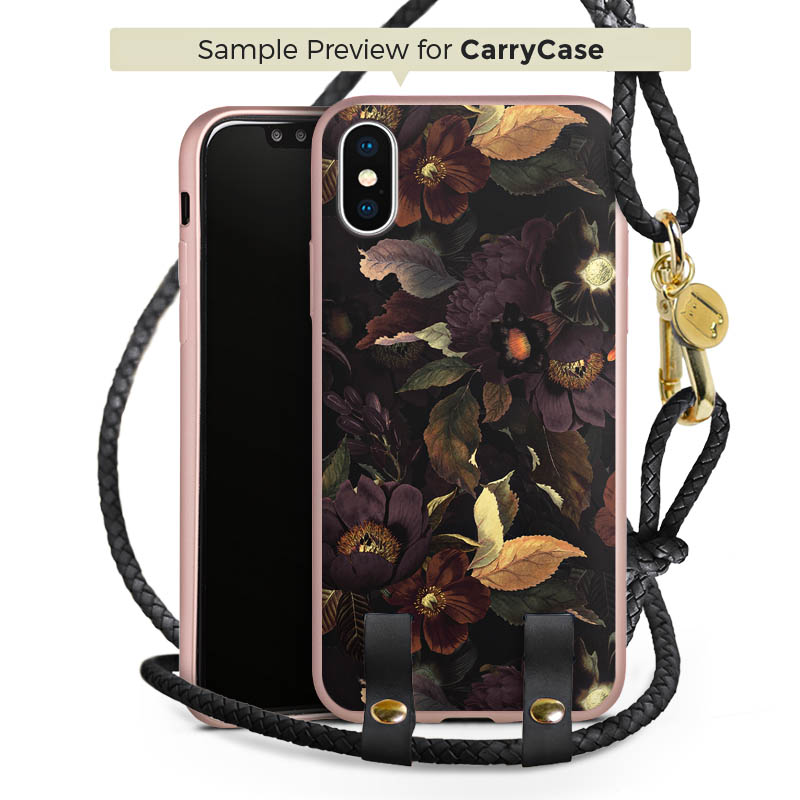 Carry Case Rosé Gold schwarz/gold