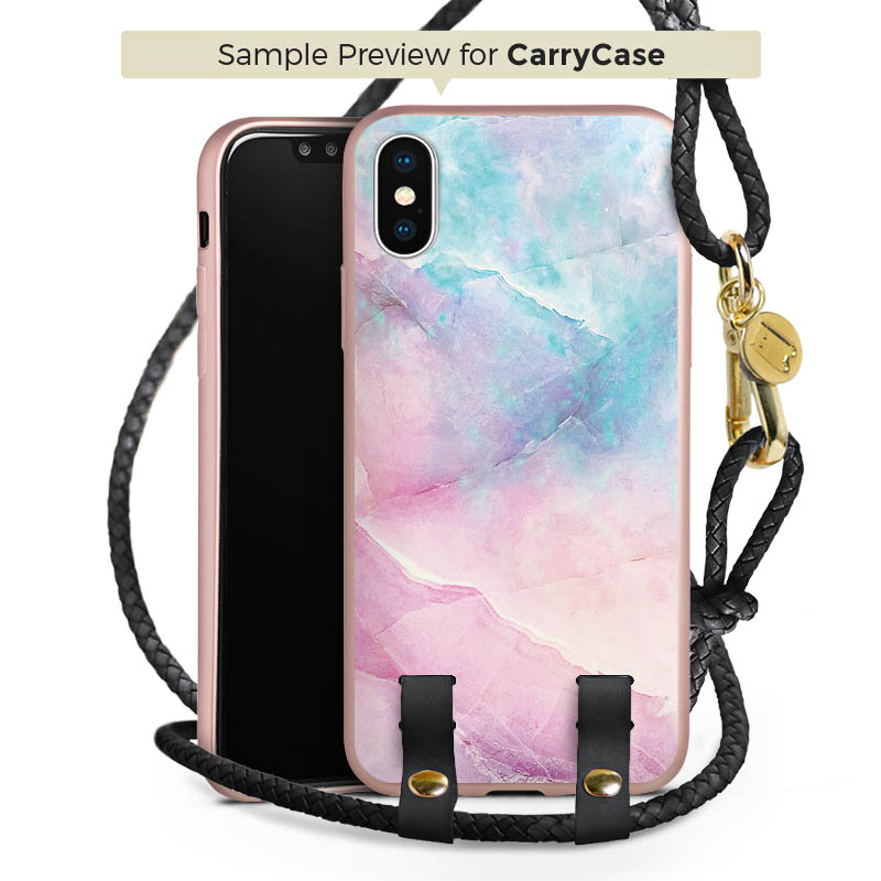 Carry Case Rosé Gold schwarz/gold