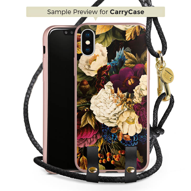 Carry Case Rosé Gold schwarz/gold