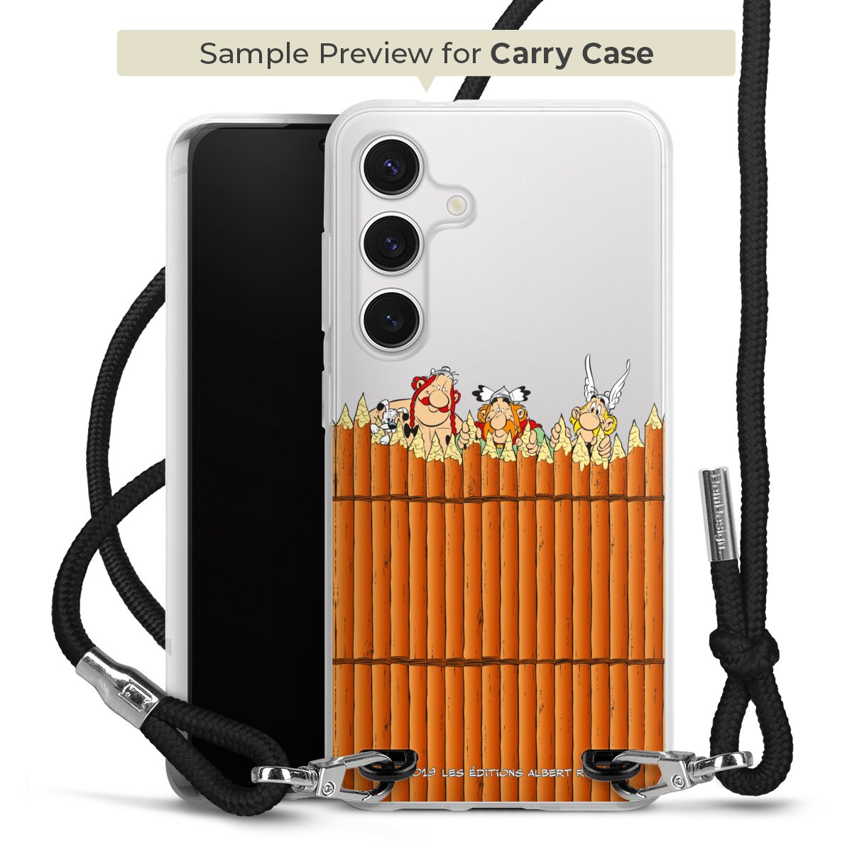 Gaulois Derrière Palissade Transparent