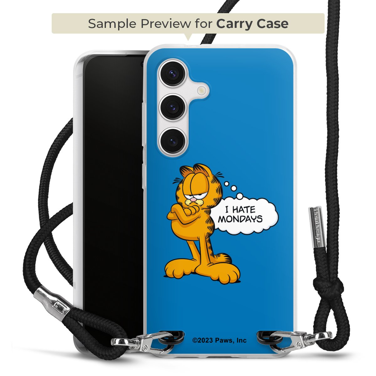 Garfield Je déteste les lundis Bleu