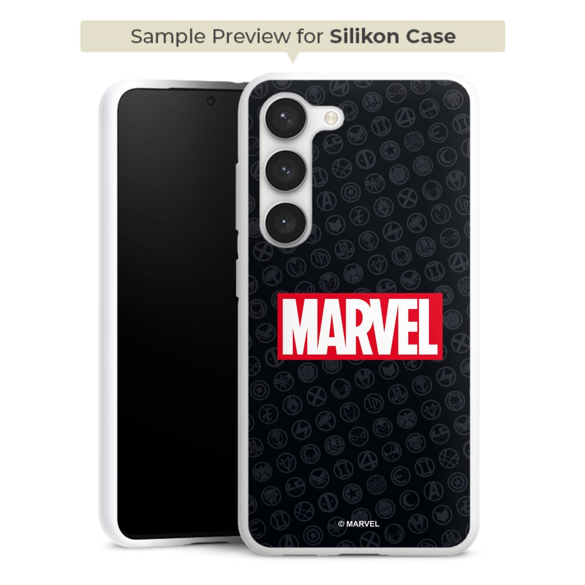 Marvel Logo Black Red 