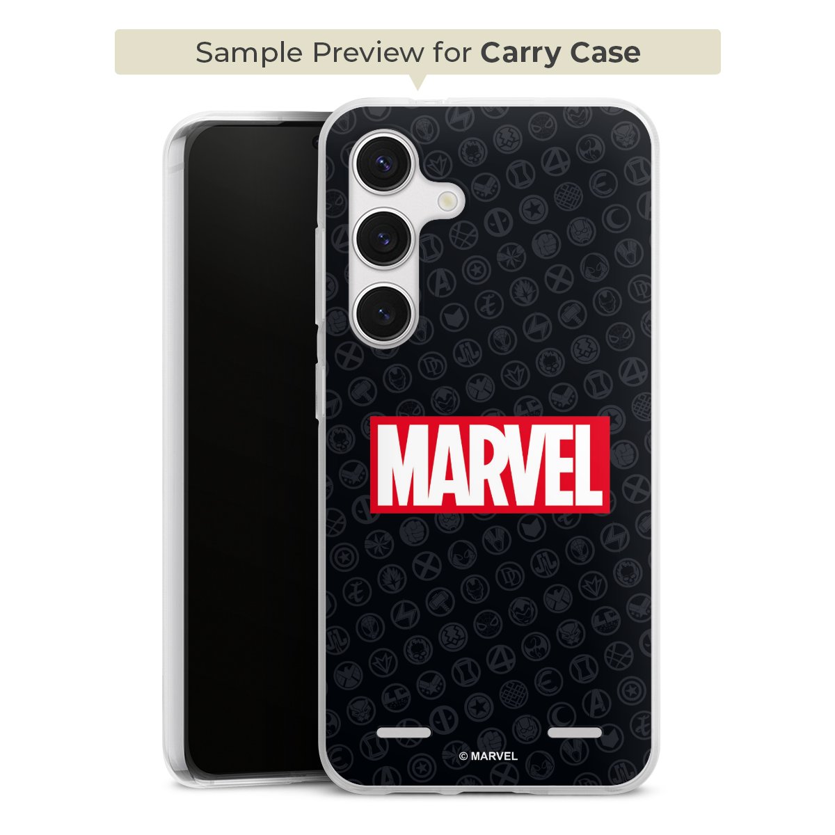 Marvel Logo Black Red 