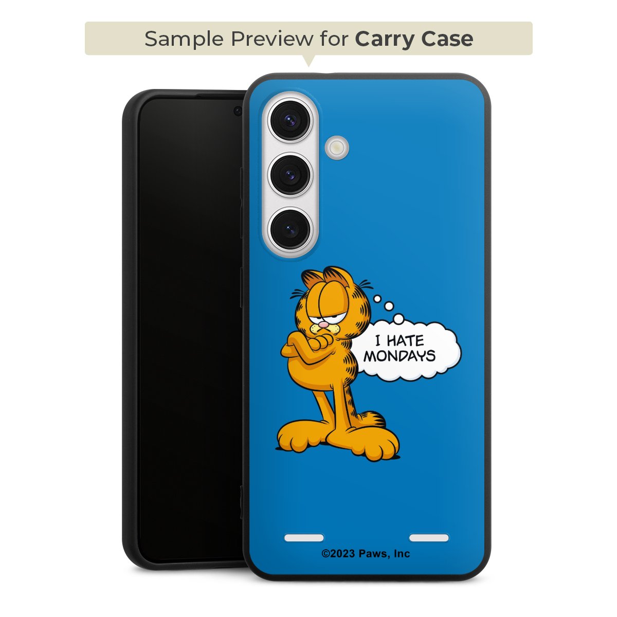 Garfield Je déteste les lundis Bleu