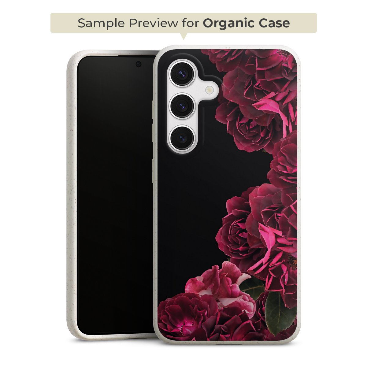 Rose vintage su nero