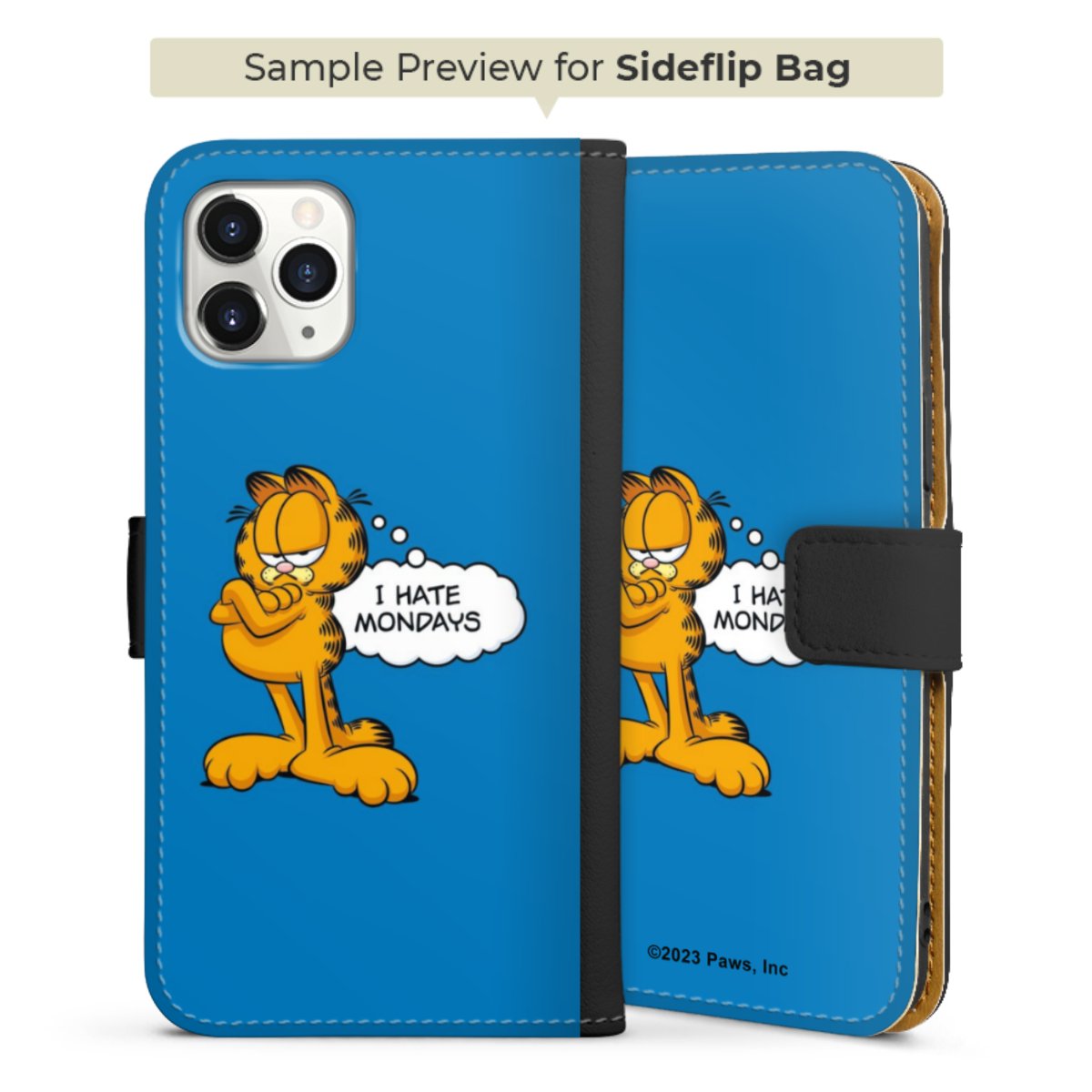 Garfield Je déteste les lundis Bleu