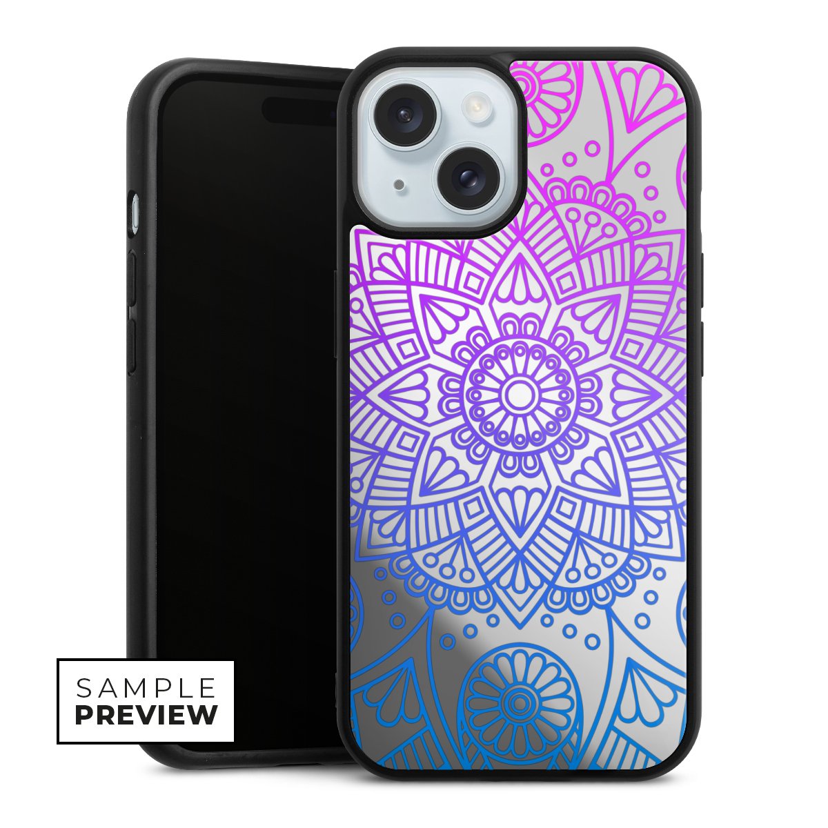 Mandala Kreise ohne Hintergrund