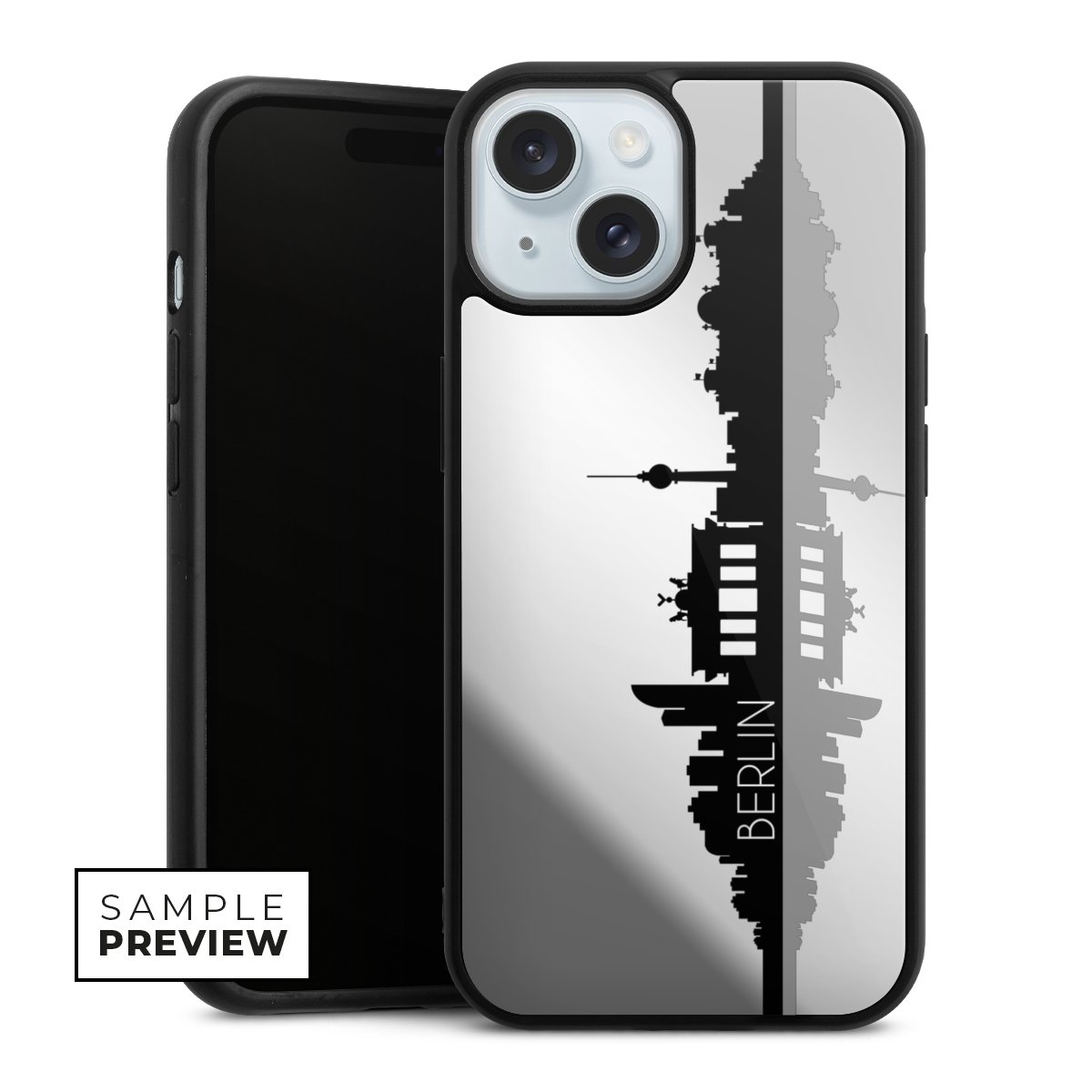Berlin Skyline ohne Hintergrund