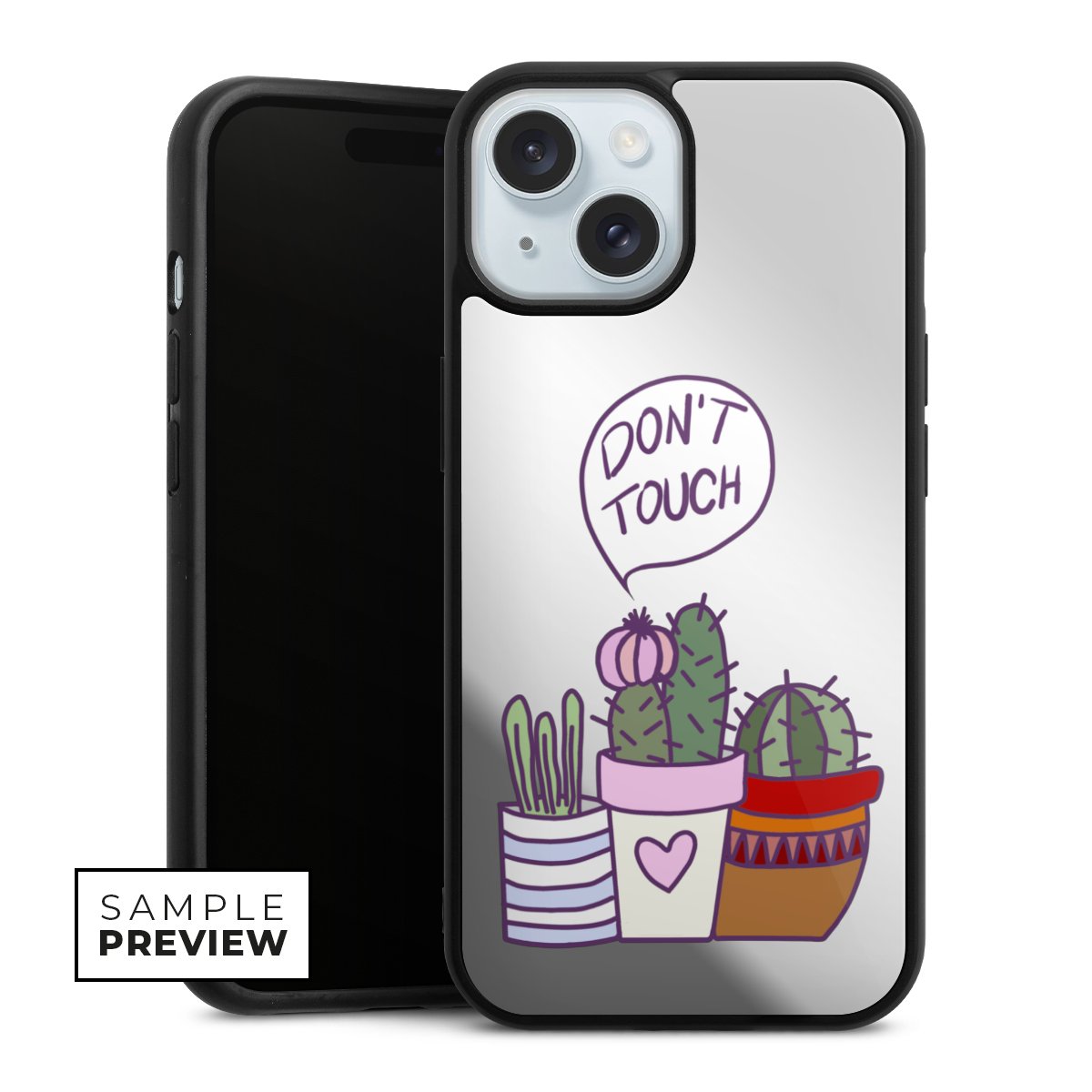 Comic Black - Do Not Touch ohne Hintergrund