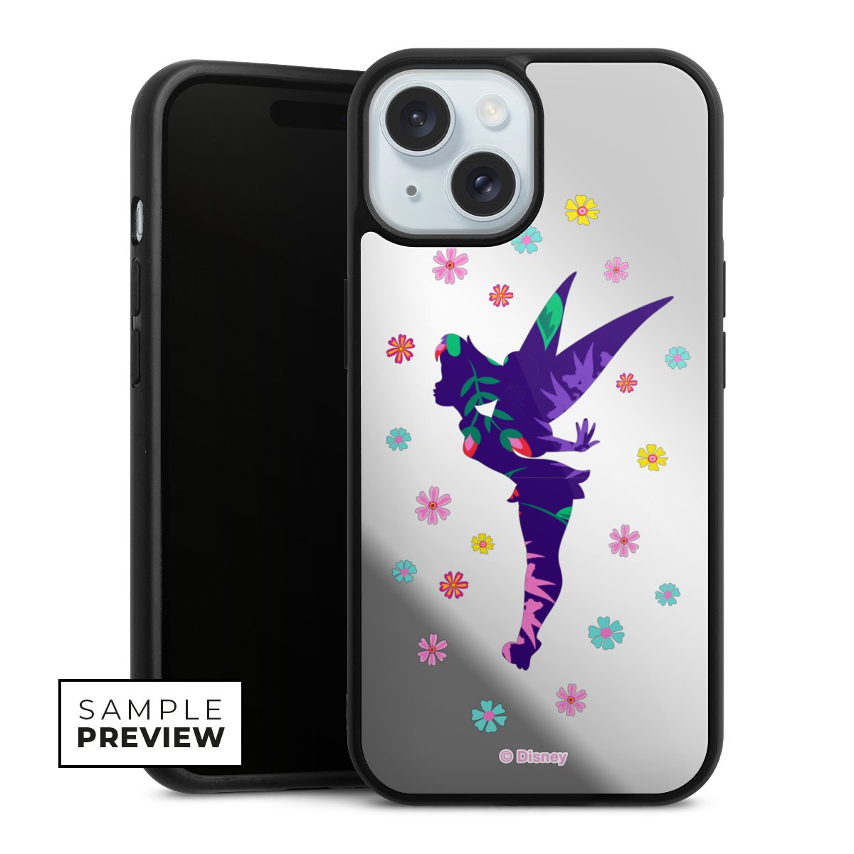 La Fée Clochette Fleurs Transparent