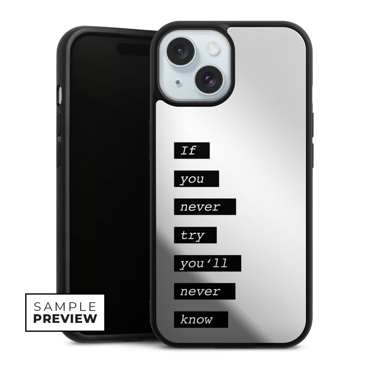 If You Try Black Transparent