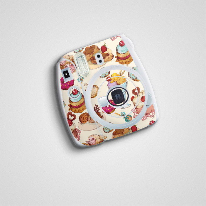 Autocollants pour appareils photo
