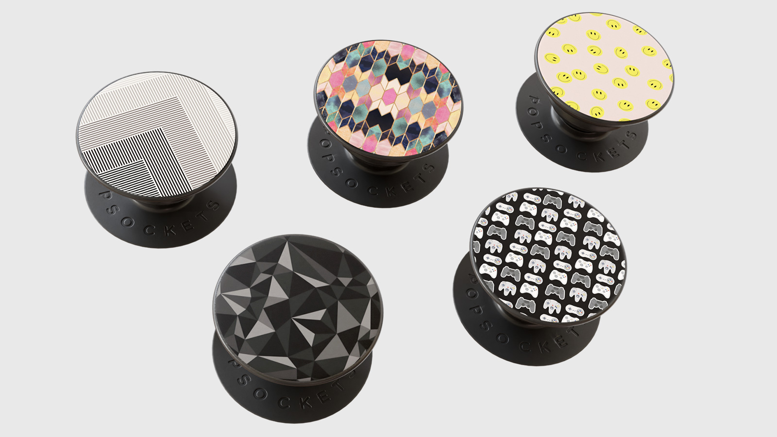 PopSockets PopGrip schwarz