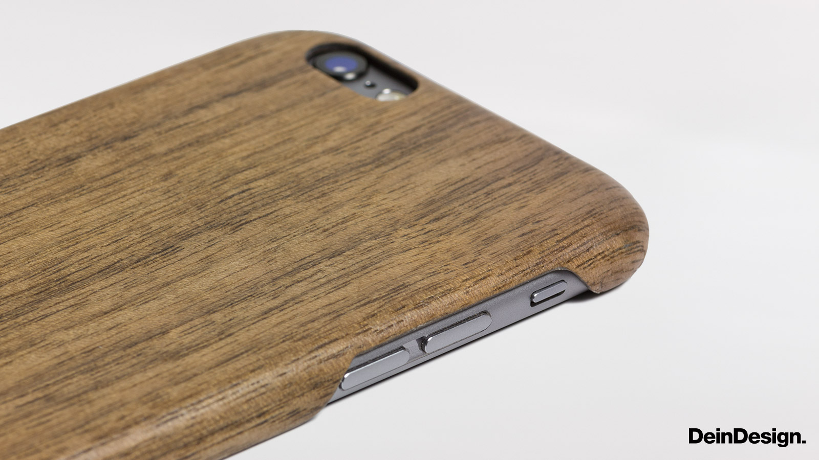 Holz Slim Case pure Walnuss