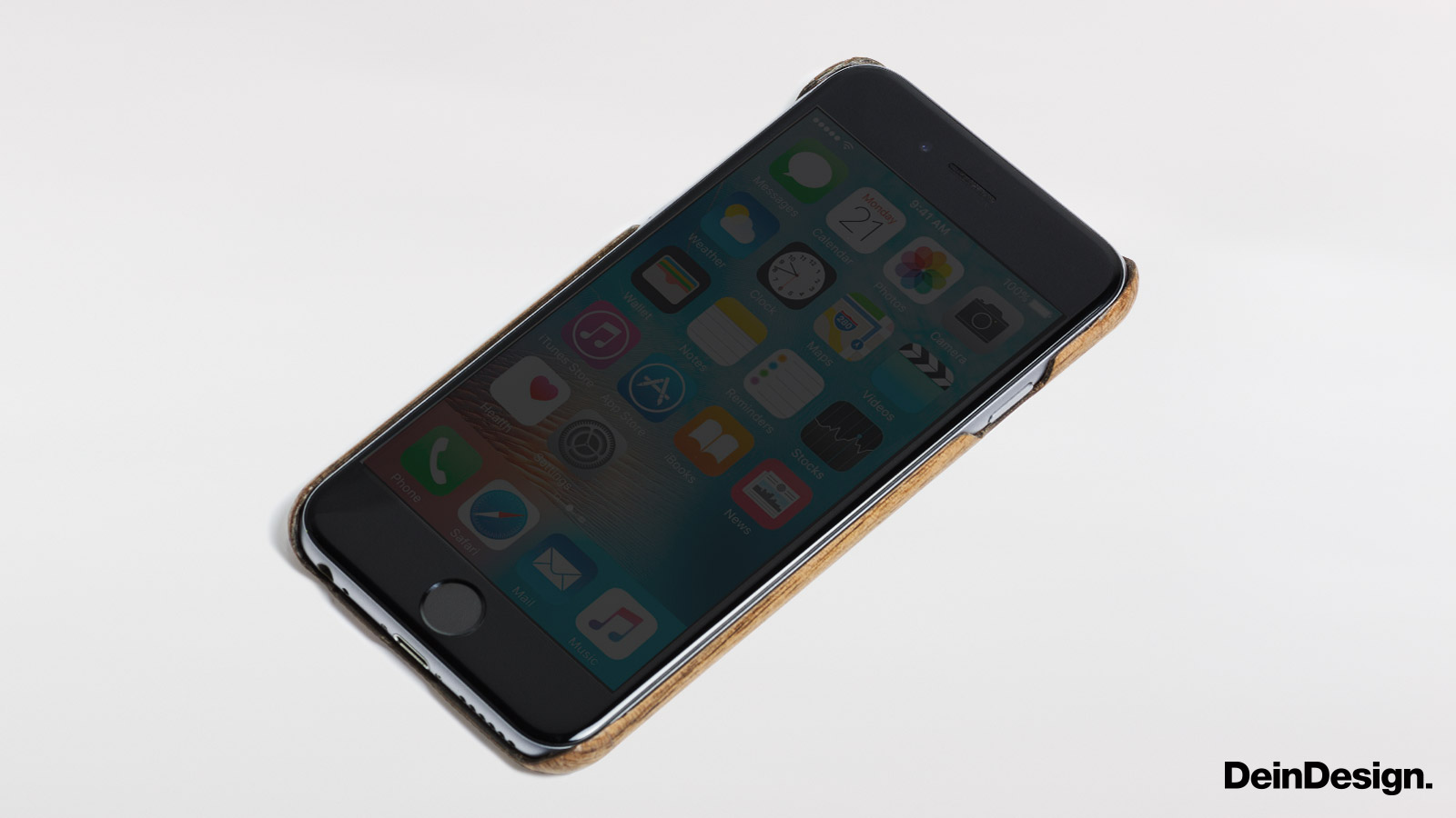 Holz Slim Case pure Walnuss