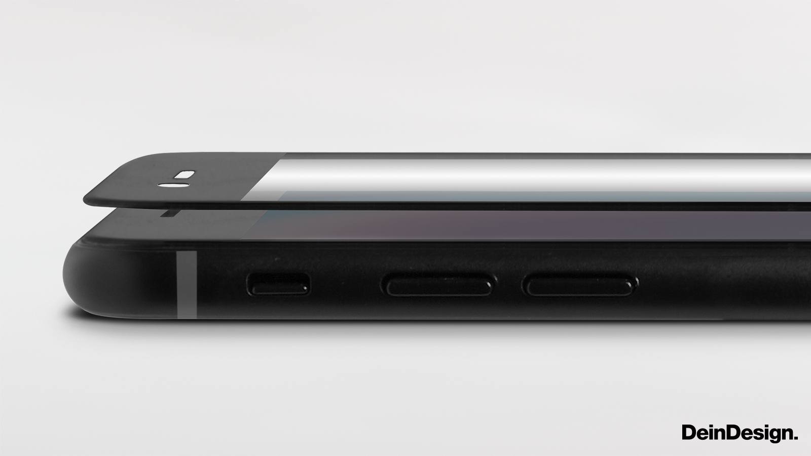 Displayschutz 3D-Glas weiß