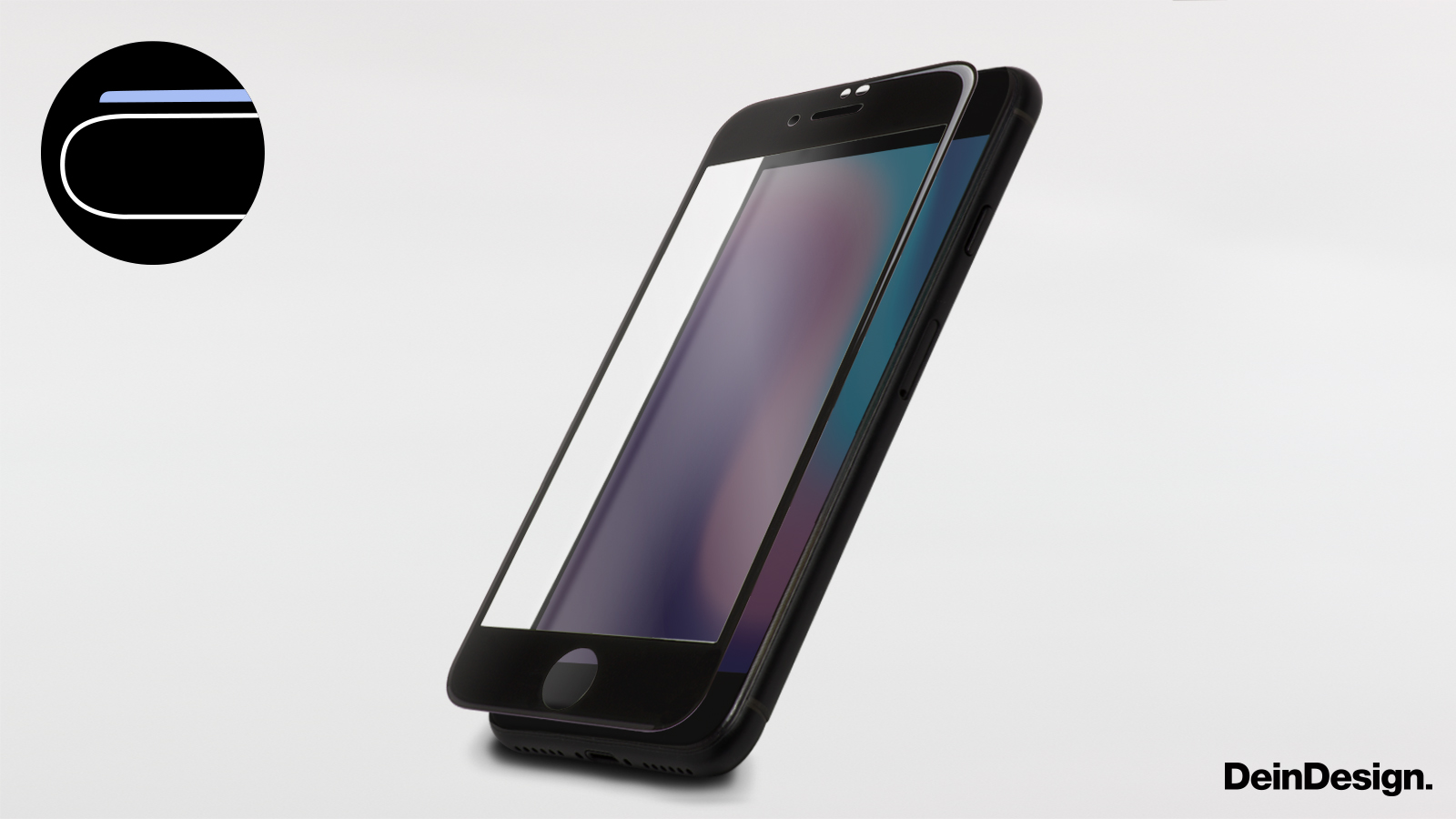 Displayschutz 3D-Glas weiß