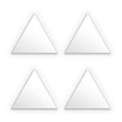 Sticker triangle
