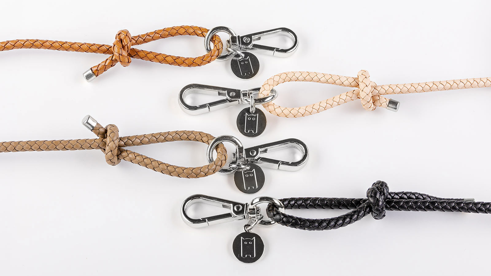 Carry Case Lederband puder/silber