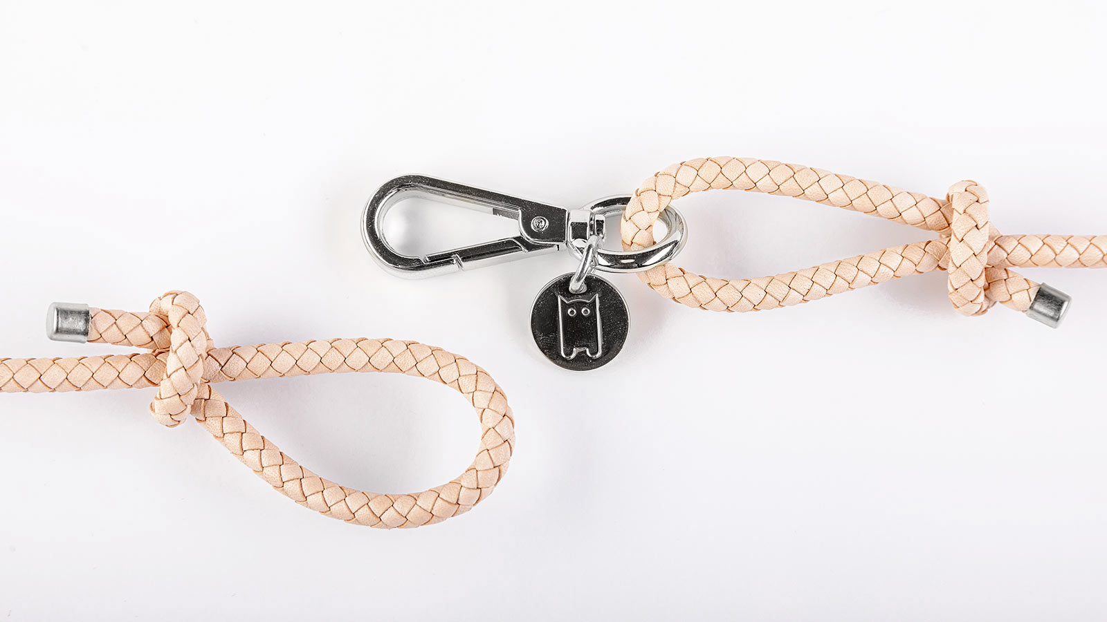 Carry Case Lederband schwarz/silber