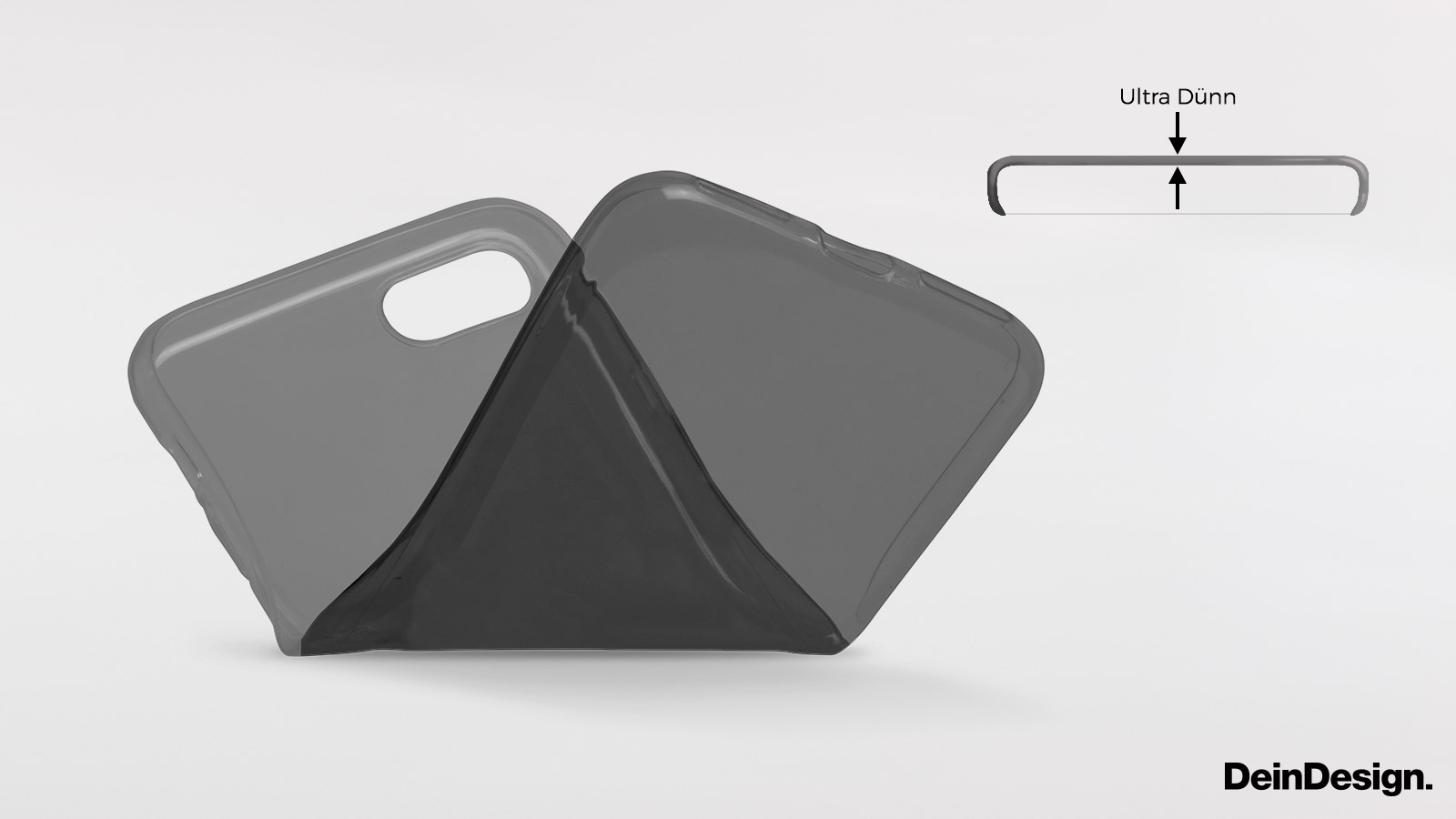 Silicone Slim Case anthracite