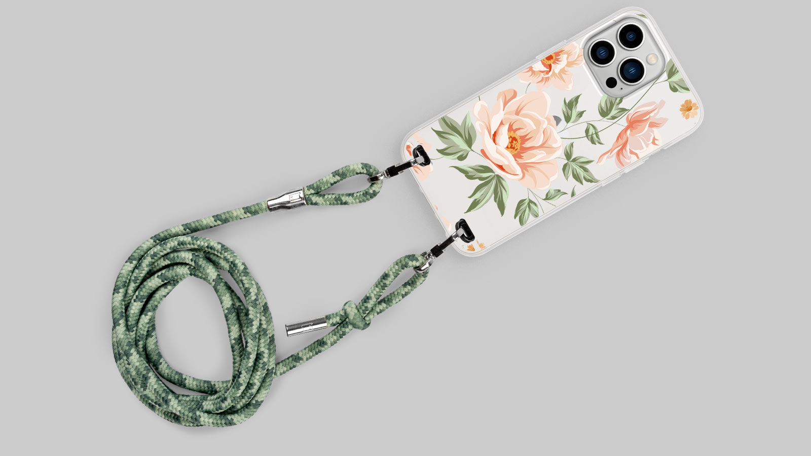 Carry Case Fabric mint-camouflage