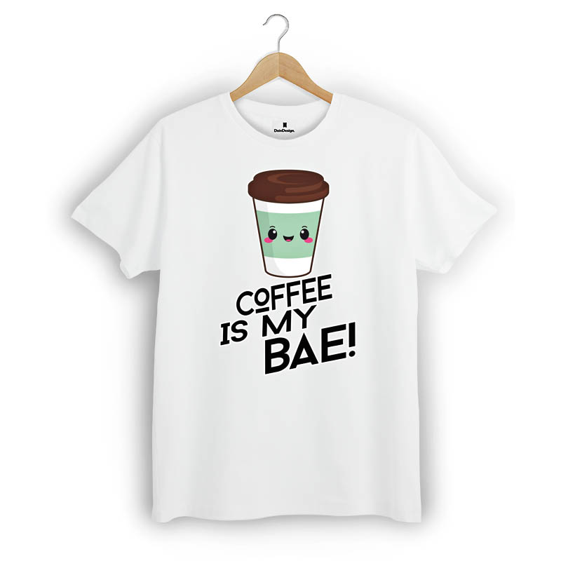 T-Shirt Männer V-Neck Schwarz