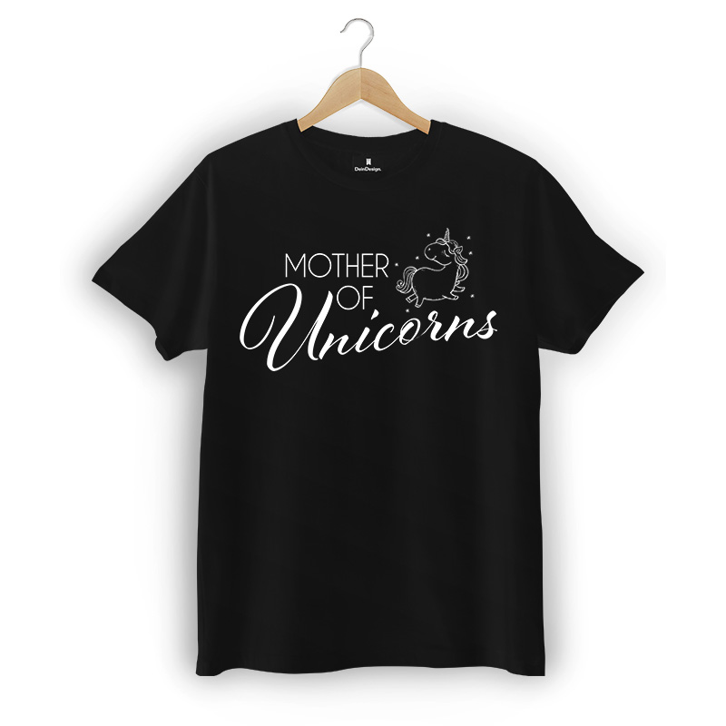 T-Shirt Männer V-Neck Schwarz