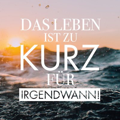 Leben Zu Kurz Fur Irgendwann Fur Hard Case Transparent Fur