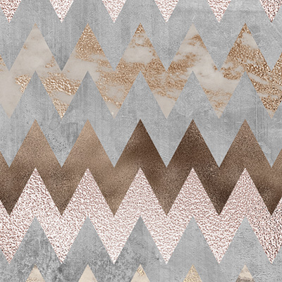 Carry Case Rosé Gold schwarz/gold