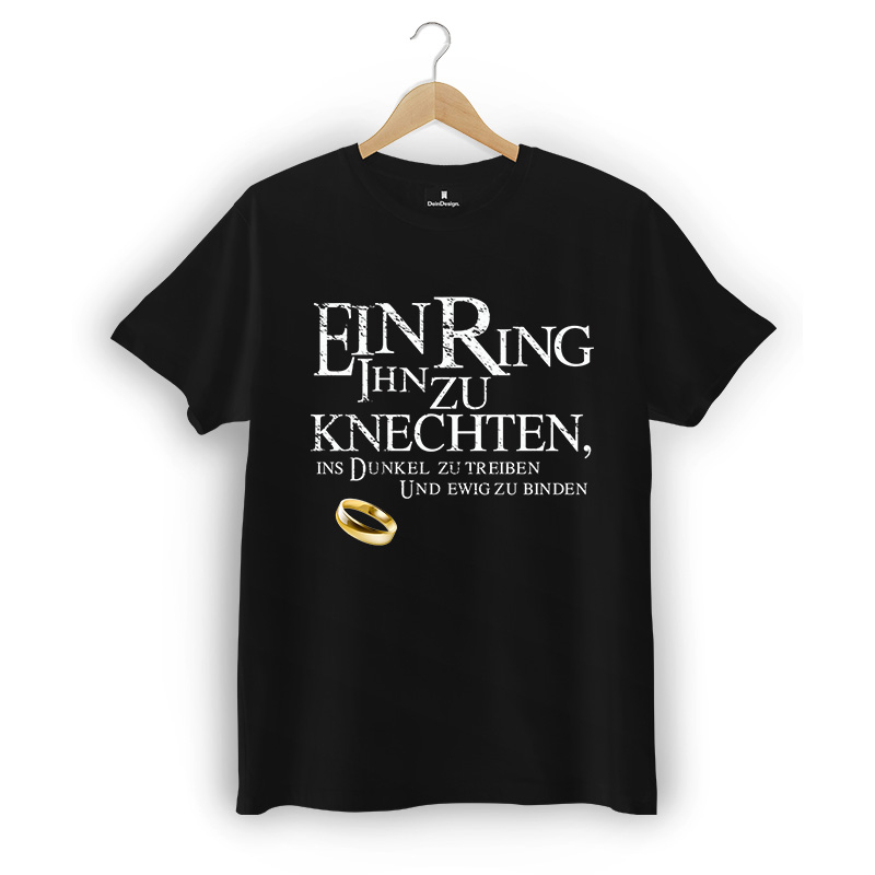 T-Shirts Männer schwarz